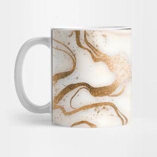 Beige and gold background Mug